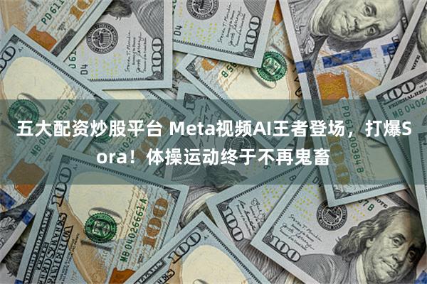 五大配资炒股平台 Meta视频AI王者登场，打爆Sora！体操运动终于不再鬼畜